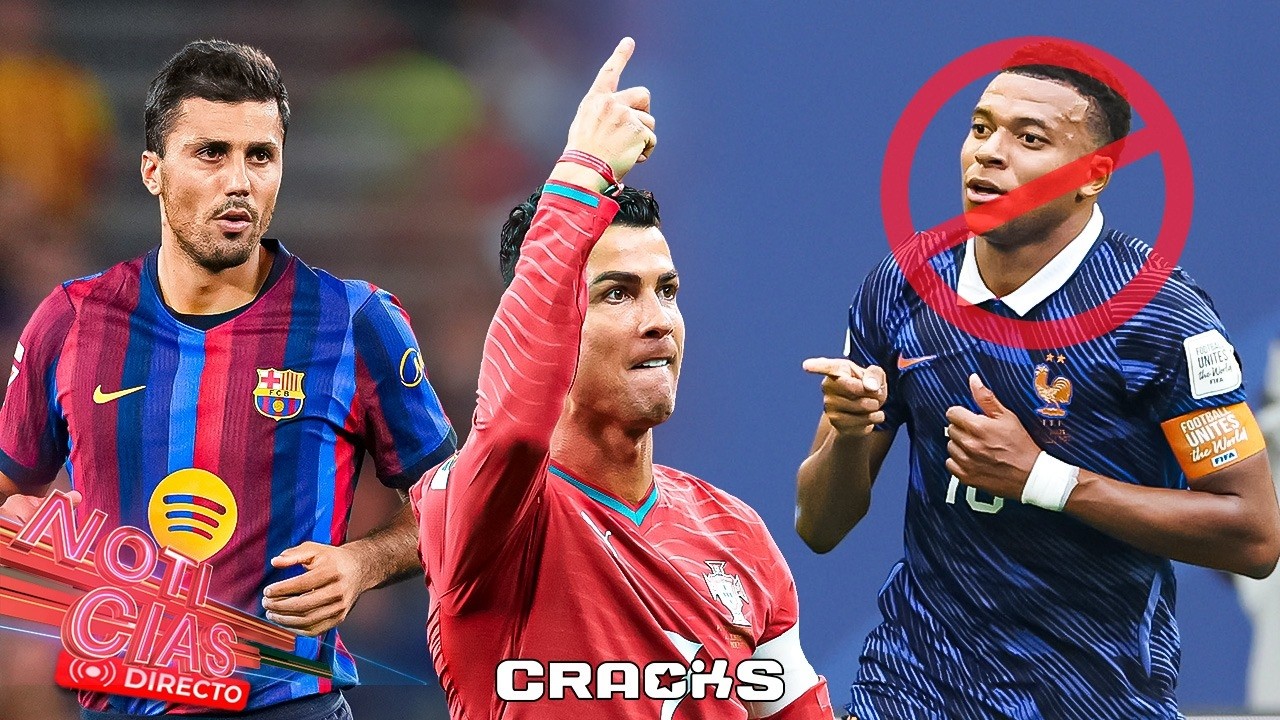 CR7: “Quieren que me vaya” | Rodri defiende a los árbitros | Campaña anti-Mbappe