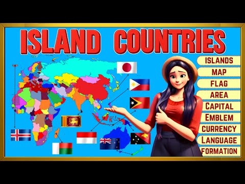 Island Countries Explained 🌐 | Island Countries around the World