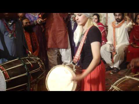 rani taj and gonga saie at a wedding...