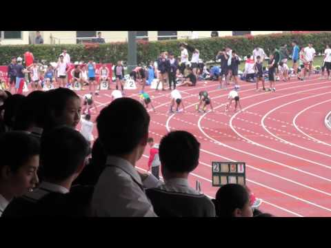 2017-2-22 Inter-School Athletics Competition 2016-2017 Divison 1 - 100m Boys C Grade Heat 4