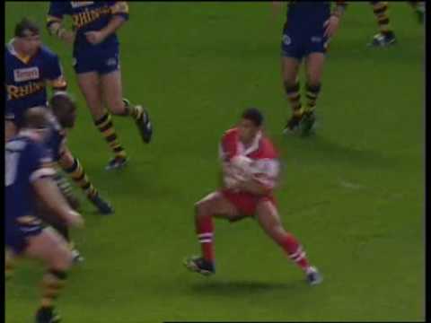 Jason Robinson Try In The 1998 Super League Grand Final