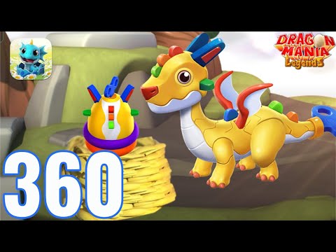 Dragon Mania Legends - Gameplay Walkthrough Part 360 - WIND-UP DRAGON Hatching (iOS, Android)