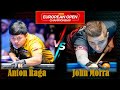 ANTON RAGA VS JOHN MORRA | 2023 EUROPEAN OPEN CHAMPIONSHIP #billiards #9ball #tournament #germany