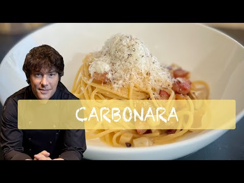 Plato de hoy ... Carbonara!