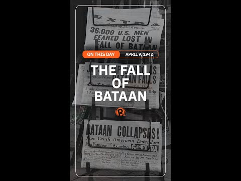 On This Day: April 9, 1942 - Fall of Bataan