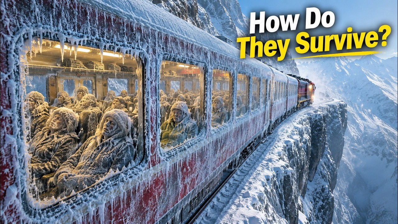 रूस की ट्रेनें -50°C में भी क्यों नहीं रुकतीं? How Russian Trains Survive S
