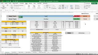I Built a Spreadsheet to Predict NCAA Basketball Games!