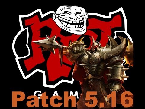 League of Legends Patch 5.16 - Behind the Patch
