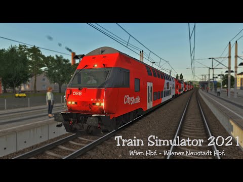 REX 2902 Neunkirchen - Baden | ÖBB Taurus | Train Simulator 2021 | virtuelle Führerstandsmitfahrt