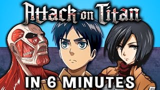 ATTACK ON TITAN IN 6 MINUTES! (Season 1)
