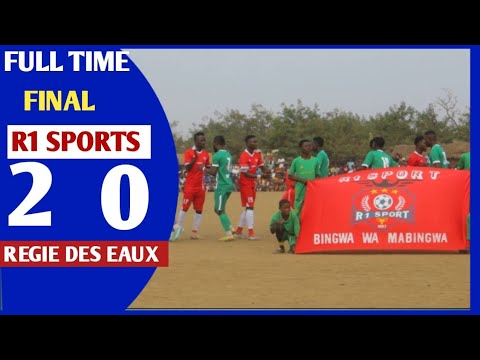 FINAL R1 SPORT 2-0 REGIE DES EAUX FULL TIME:LIGI YA WATOTO WADOGO CHAMPIONSHIP