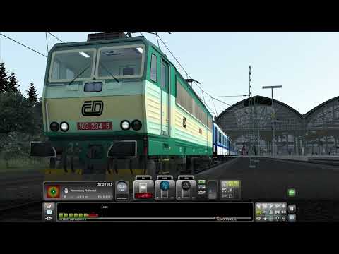 Nahození ČD Peshinga 163. Railworks