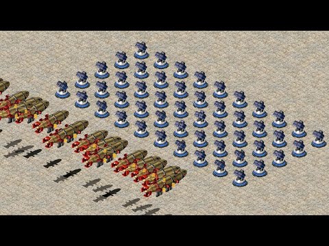 Kirov vs Patriot - Same Cost - Red Alert 2