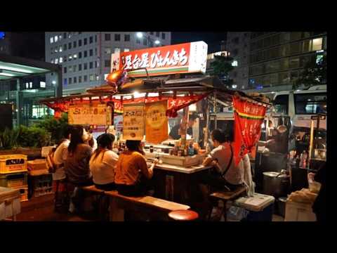 후쿠오카 텐진 다이마루 앞 야타이 야키라멘·명란 교자·볶음밥 屋台屋ぴょんきち 위치공유
