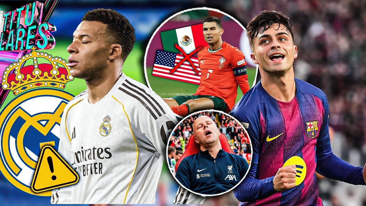 ¿Operan a Mbappe? | CR7 ‘sin fecha FIFA’ | Por esto remontarían | Slot: “Premier ya no divierte”