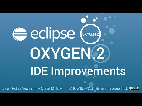 Eclipse Oxygen.2 IDE Improvements: Java IDE, Git and C/C++