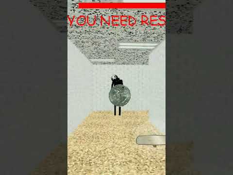 Baldi's Lazy Jumpscare Baldi's Basics Mod