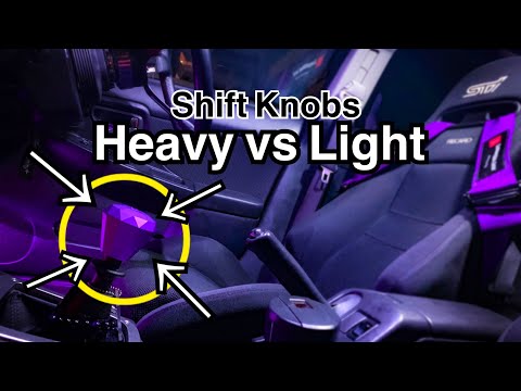 Heavy Shift Knobs vs Light Shift Knobs | Likewise Diamond Shift Knob Install