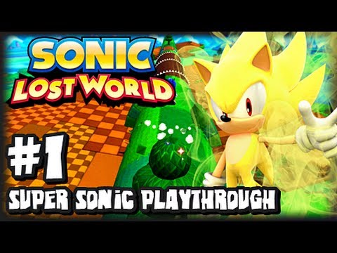 sonic lost world wii u part 1