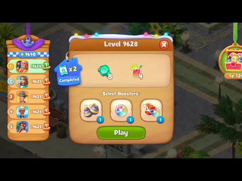 New Level 9628 ▪︎ no hacks, real play ☆ Gardenscapes by Anne