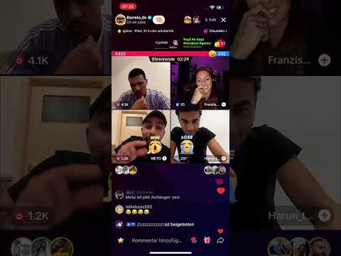 Throwback Barello Harun Fitna‘s - TikTok Live 12.23