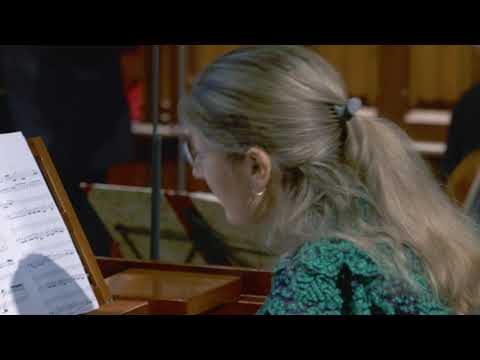 Els Biesemans plays CPE Bach Keyboard Concerto E Minor Wq. 15 with Capriccio Barockorchester