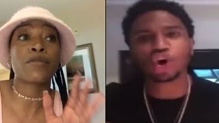 [full video] KeKe Palmer Explains Why She REFUSED to be in Trey Songz Music Video and He Responds