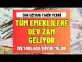 (Son dakika) Emekliye DEV zam tarihi verildi! SGK uzmanı yeni zam oranlarını da açıkladı