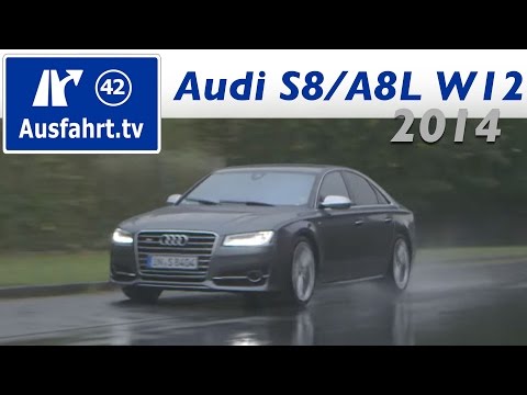 2014 Audi S8 und A8L W12 Fahrbericht der Probefahrt Test Review