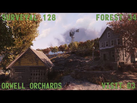 Fallout 76 Surveyal Project 128 - Forest 34 - Orwell Orchards