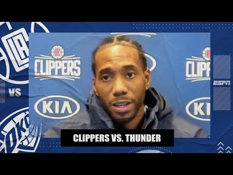 卡西談7連勝和描述他的上司風格｜NBA on ESPN (Kawhi talks 7-game win streak and describes his leadership style | NBA on ESPN)