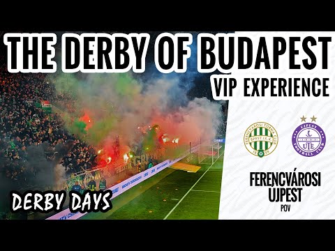 My POV VIP Experience at The Derby of Budapest - Ferencvaros vs Ujpest