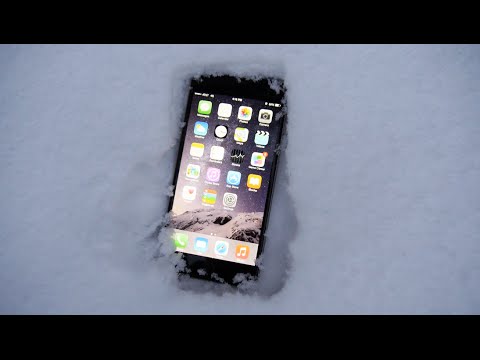 iPhone 6 Plus Buried in Snow - Will it Survive?
