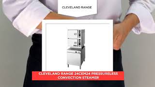 Cleveland Range 24CEM24 Pressureless Convection Steamer