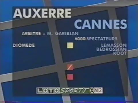 Auxerre - AS Cannes (1994-1995)
