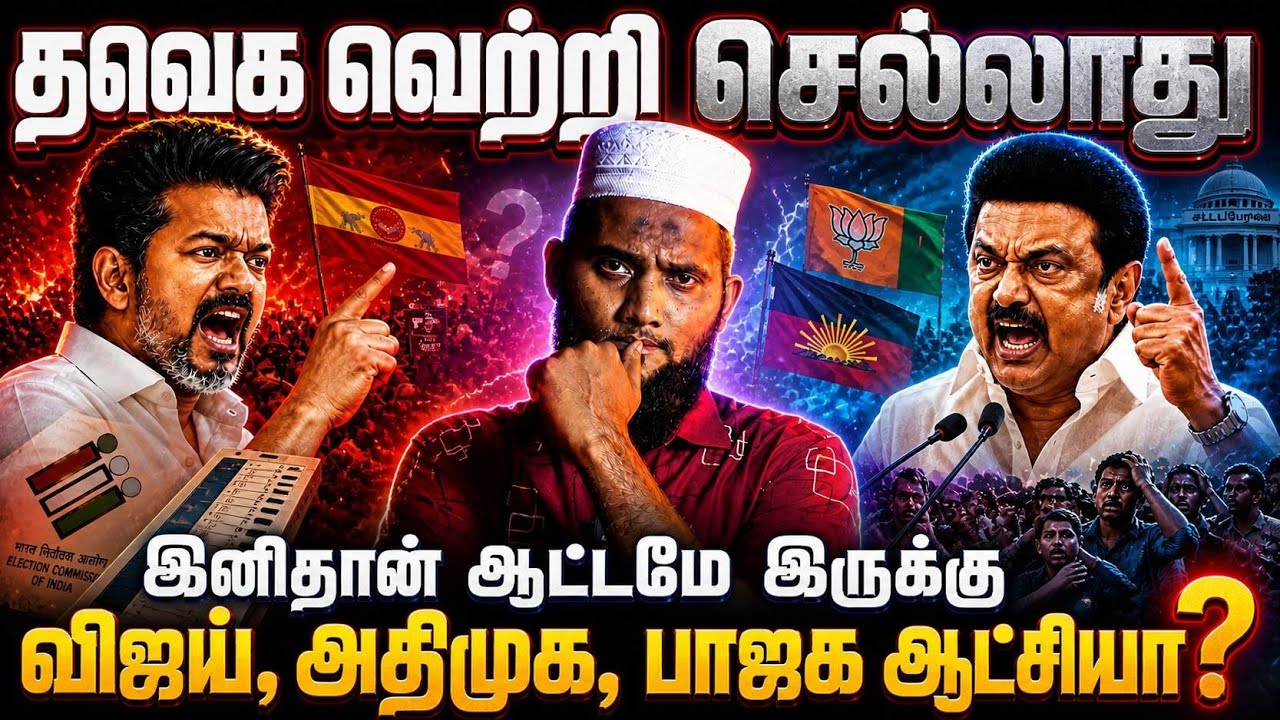 தவெக வெற்றி செல்லாது ⚠️ இனிதான் ஆட்டம் தொடக்கம் 🔥 வ?