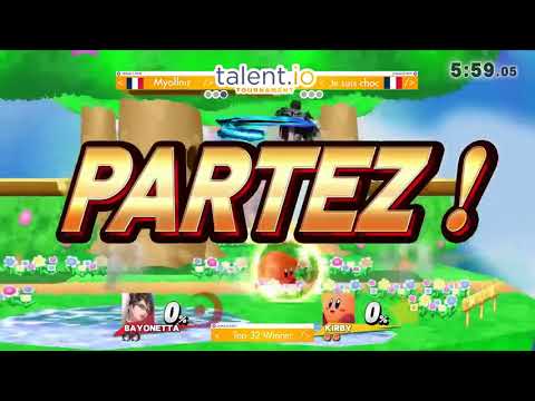 [Talent.io] Winners Top 32 - Myollnir (Bayonetta) vs Jesuischoq (Kirby)