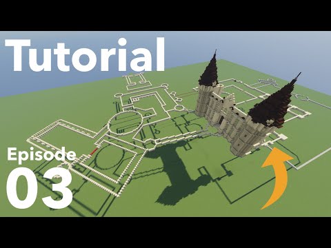 How to build Hogwarts in Minecraft - Episode 3 - More foundations!