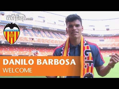DANILO BARBOSA, WELCOME TO VALENCIA CF