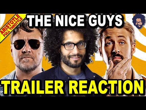 THE NICE GUYS TRAILER #2 REACTION & REVIEW