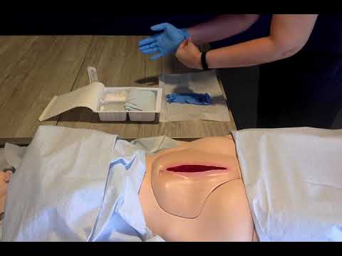Sterile Wound Care -  Manikin