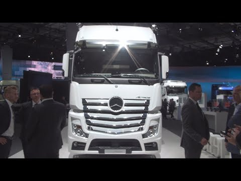 Mercedes-Benz Actros 1848 4x2 Road Efficiency Tractor Truck (2017) Exterior and Interior