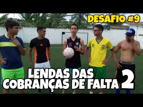 LENDAS DAS COBRANÇAS DE FALTA 2 ● DESAFIO DE FALTA - Ft. Zueiras Forever