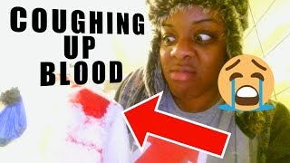 COUGHING UP BLOOD PRANK ON SISTER!!!! (SHE CALLED 999)