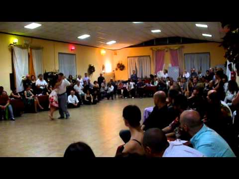 Mamie Sancy y Felipe "Pipe" Zarzar en Alessandria.