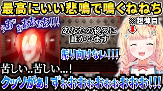 ぺこらからプレゼントされたホラゲに強気で挑むも いい悲鳴を連発してしまうねねち【ホロライブ/桃鈴ねね/切り抜き】