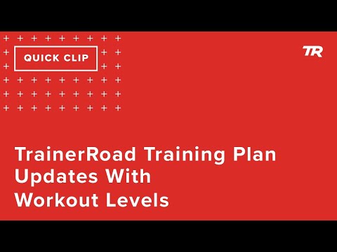 TrainerRoad Training Plan Updates With Workout Levels (Ask a Cycling Coach 308)