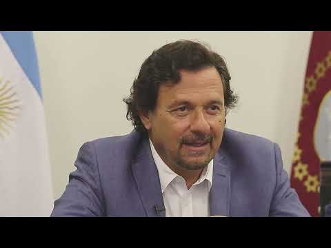 Sáenz avanza con el proyecto de la nueva planta potabilizadora y acueducto de Rivadavia Banda Sur