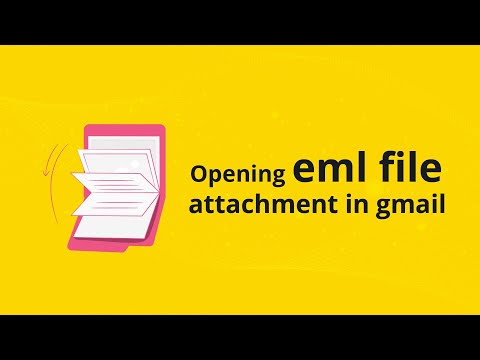 How to Open .EML File Attachments In Gmail if you do not have Microsoft Outlook Installed