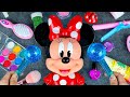 Mickey ASMR Satisfying With Unboxing Disney Minnie Mouse Makeup Playset Review Toys ASMR
